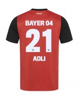 Moške Nogometnih dresov Bayer Leverkusen Amine Adli #21 Domači 2024-25 Kratki rokavi